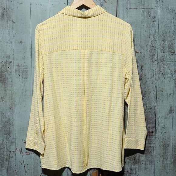 Christopher & Banks button front tunic top - Picture 2 of 11